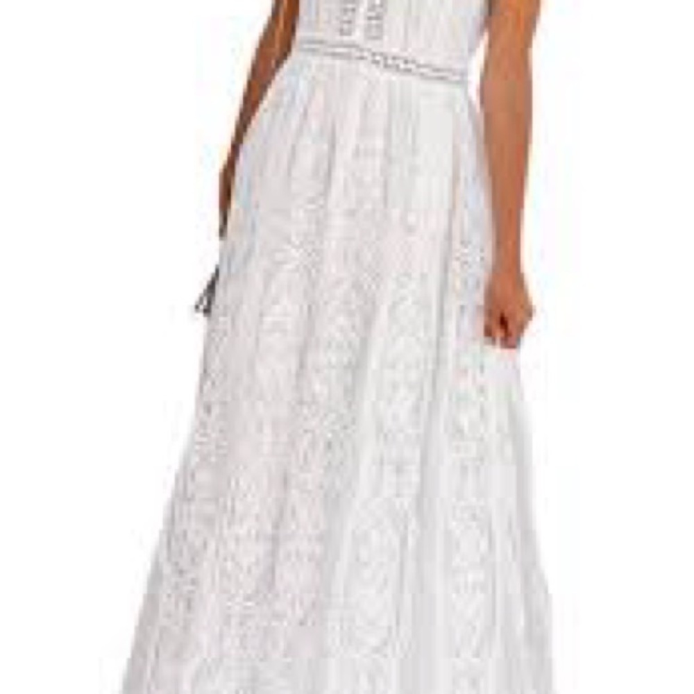 Bohemian White Gown Size XS Gorgeous Snow White Lace Fully Lined by Magnolia NEW - Picture 13 of 16
